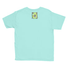 Load image into Gallery viewer, Avocado Youth Cotton Short Sleeve T Shirt Teal Ice Back
