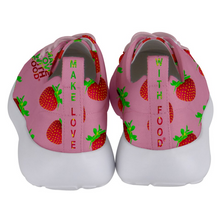 Load image into Gallery viewer, Strawberry Women&#39;s Lightweight Sports Shoe Back
