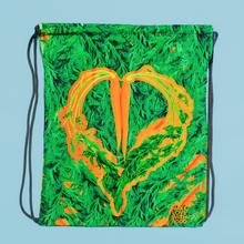 Load image into Gallery viewer, Carrot Heart Drawstring Bag