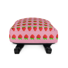 Load image into Gallery viewer, Strawberry Pink Backpack bottom