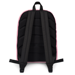 Strawberry Pink Backpack back