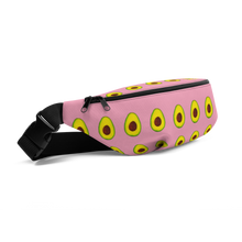 Load image into Gallery viewer, avocado pink kids fanny pack side