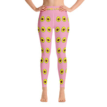 Load image into Gallery viewer, Avocado Women&#39;s Yoga Workout Leggings Pink Front