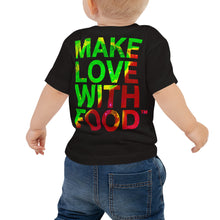 Load image into Gallery viewer, Strawberry Baby Cotton Short Sleeve T Shirt Black Back