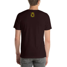Load image into Gallery viewer, Avocado Men&#39;s Cotton Short Sleeve T Shirt Oxblood Black Back