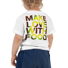 Load image into Gallery viewer, Avocado Toddler Cotton Short Sleeve T Shirt White Back