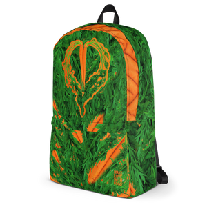 Carrot Heart Kids and Toddler Backpack Side