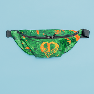 Carrot Heart Fanny Pack front