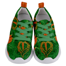 Load image into Gallery viewer, Carrot Heart Kids Lightweight Sports Shoes Front