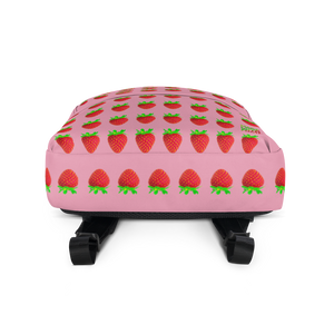 Strawberry Pink Backpack bottom