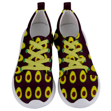 Load image into Gallery viewer, Maroon Avocado Women&#39;s Lightweight Sports Shoes Front