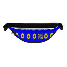 Load image into Gallery viewer, avocado blue kids fanny pack top