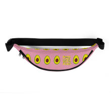 Load image into Gallery viewer, avocado pink kids fanny pack top