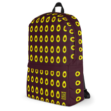 Load image into Gallery viewer, Avocado Kids and Toddler Maroon Backpack side