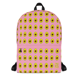 Avocado Kids and Toddler Pink Backpack front