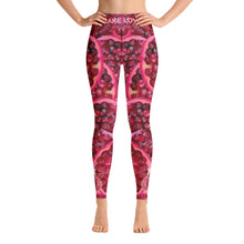 Load image into Gallery viewer, Pomegranate Root Chakra Women&#39;s Yoga Workout Leggings front