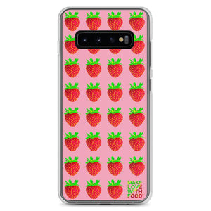Strawberry Samsung Galaxy S10+ Case